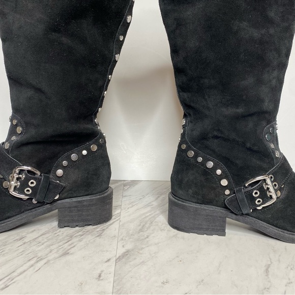 New! Sam Edelman Black Deryn Black Tall Boot 6 1/2 - Picture 9 of 14
